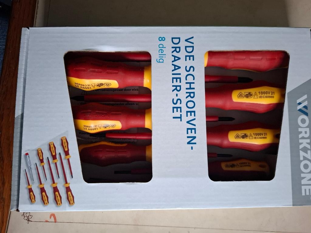 Vde schroevendraaierset, Ophalen, Nieuw