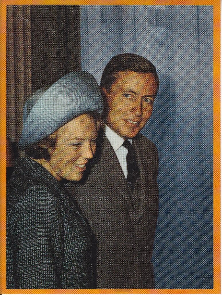Beatrix verlovingsfoto, Ophalen, Nieuw, Nederland, Kaart, Foto of Prent