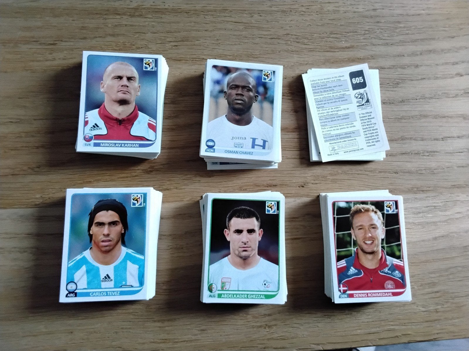 530 verschillende Panini WK 2010 stickers, Verzamelen, Ophalen of Verzenden, Zo goed als nieuw, Poster, Plaatje of Sticker