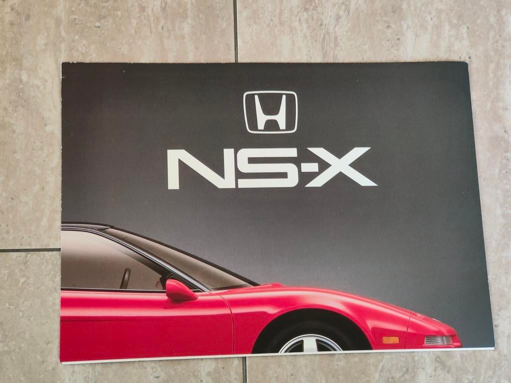 Autofolder Honda NS-X, Boeken, Ophalen of Verzenden, Zo goed als nieuw, Honda