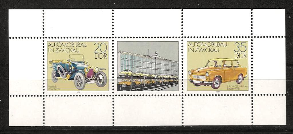 DDR KB 2412-2413 pf, Ophalen of Verzenden, DDR, Postfris