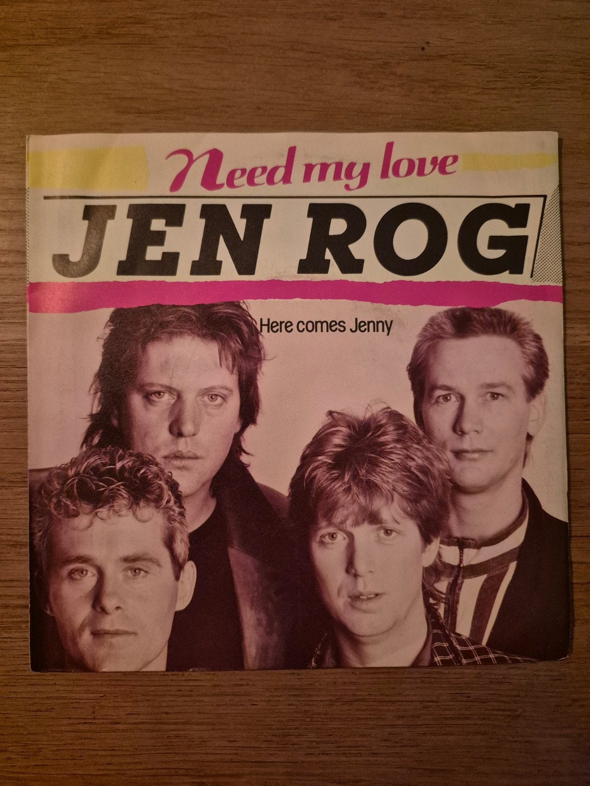 Jen Rog - Need My Love / Here Comes Jenny (Single), Ophalen of Verzenden, Gebruikt, Pop