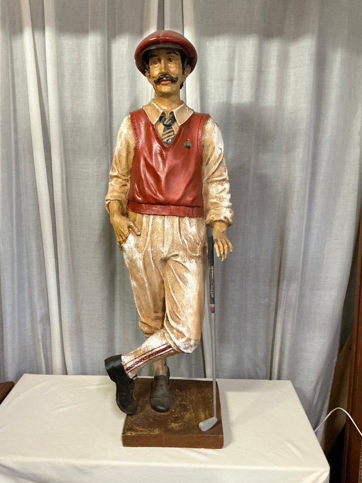 Beeld “Gentelman Golver”, Ophalen of Verzenden, Zo goed als nieuw, Dier