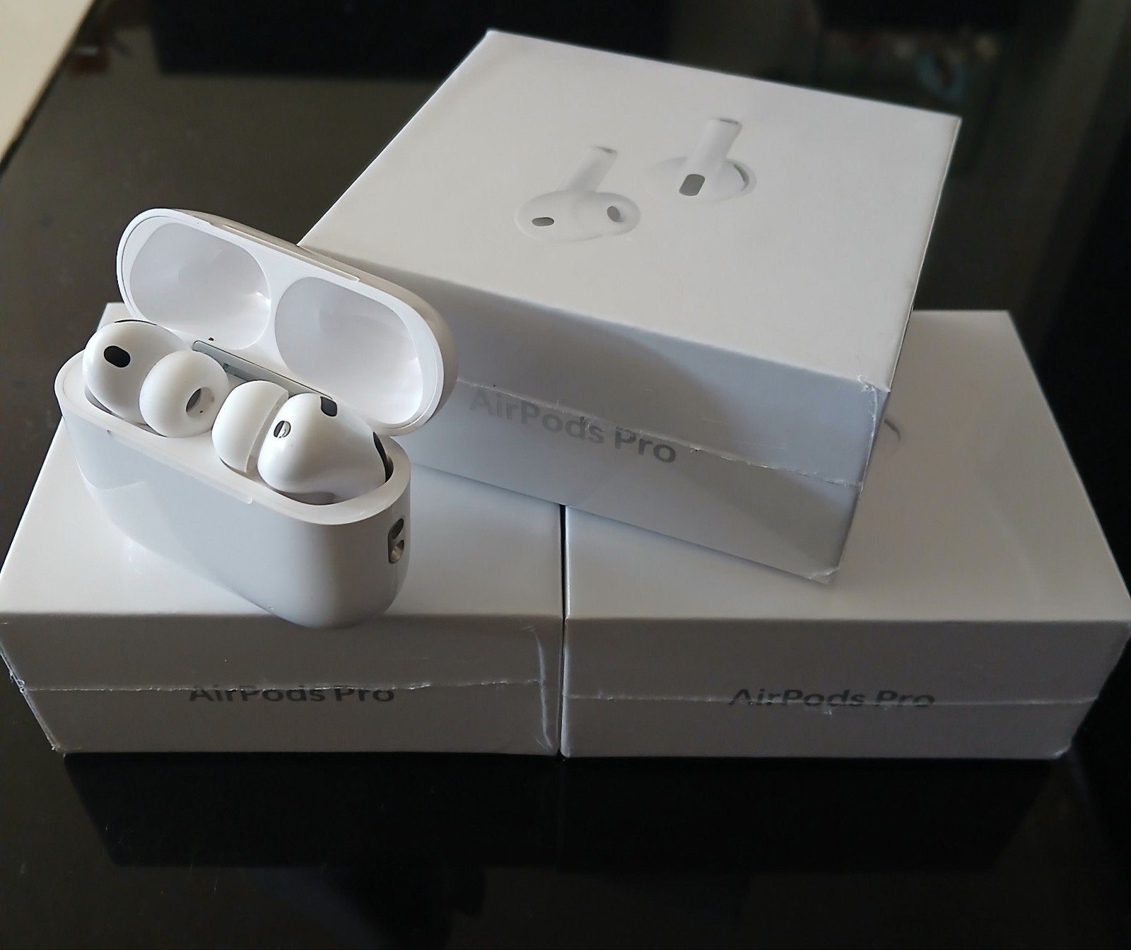 AirPods Pro (Nieuw in doos) 45 euro per stuk, Audio, Tv en Foto, Koptelefoons, In-ear, Nieuw, Ophalen of Verzenden, Draadloos
