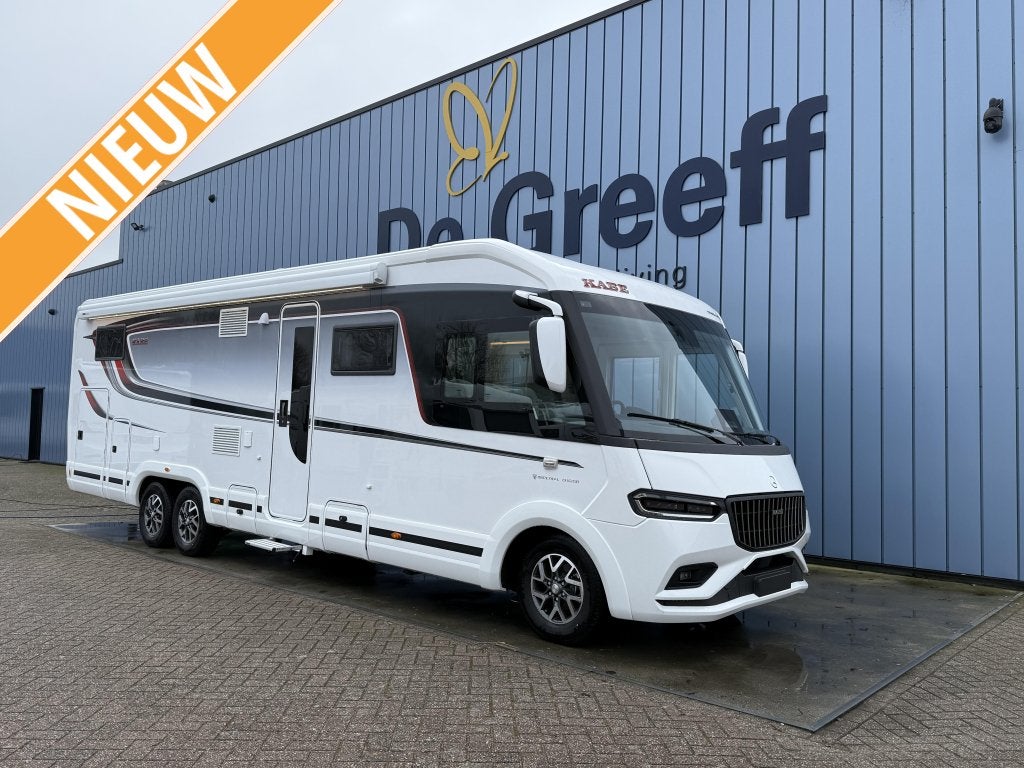Kabe Travel Master Imperial i910 GB, Caravans en Kamperen, Campers, Standaard zit, Ringverwarming, 9 tot 10 meter, Bedrijf