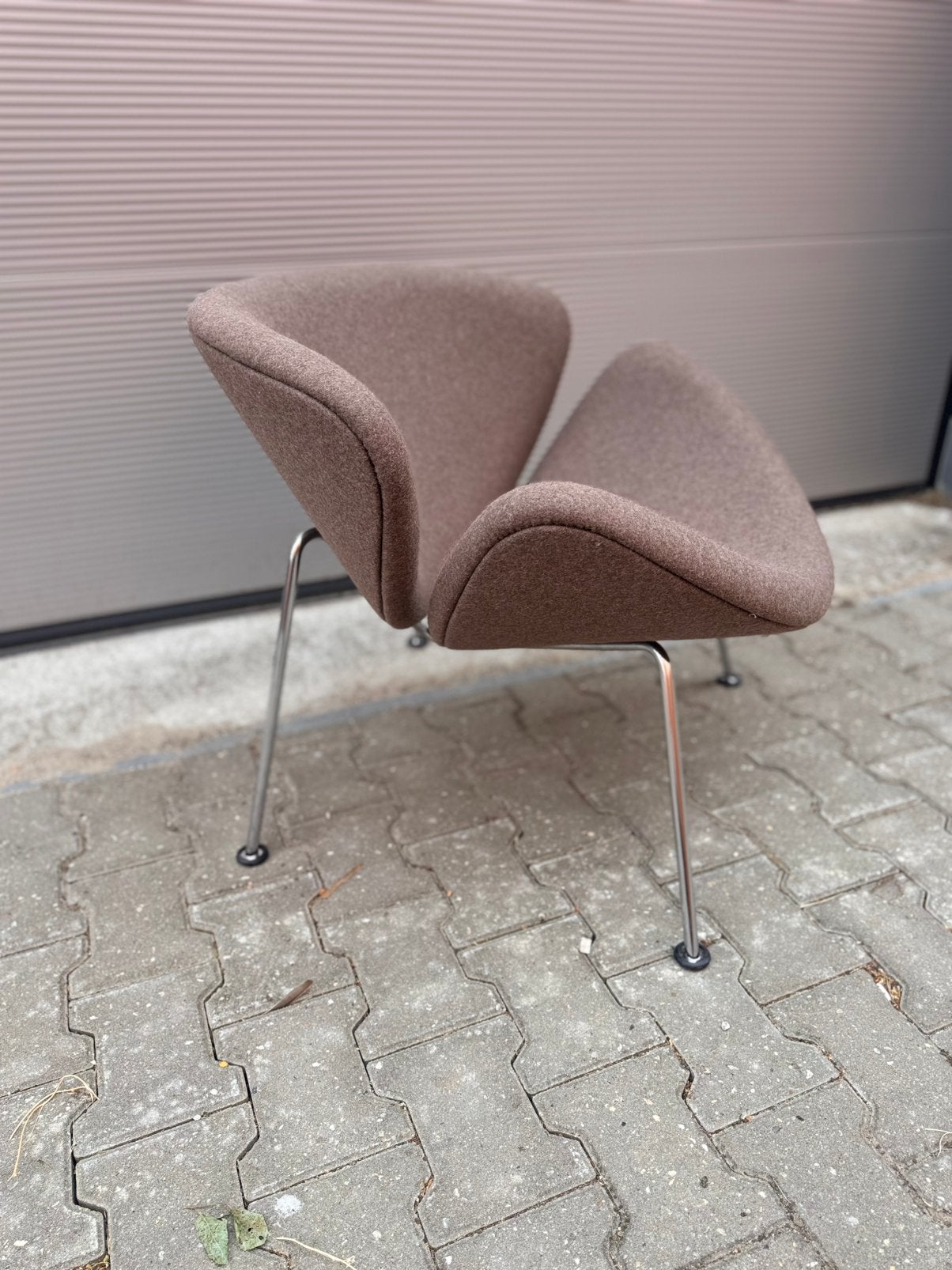 Artifort Orange Slice fauteuil F437 - Pierre Paulin -, Huis en Inrichting, Ophalen, Luxe design, Nieuw, 75 tot 100 cm