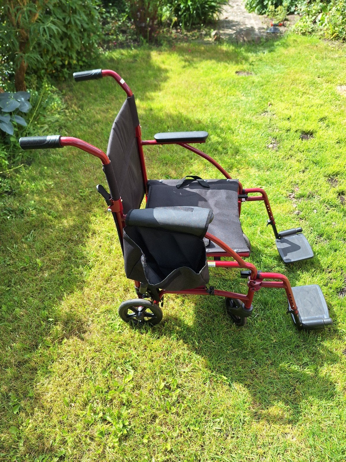 Opvouwbare rolstoel als nieuw, Diversen, Rolstoelen, Ophalen, Inklapbaar, Zo goed als nieuw, Duwrolstoel