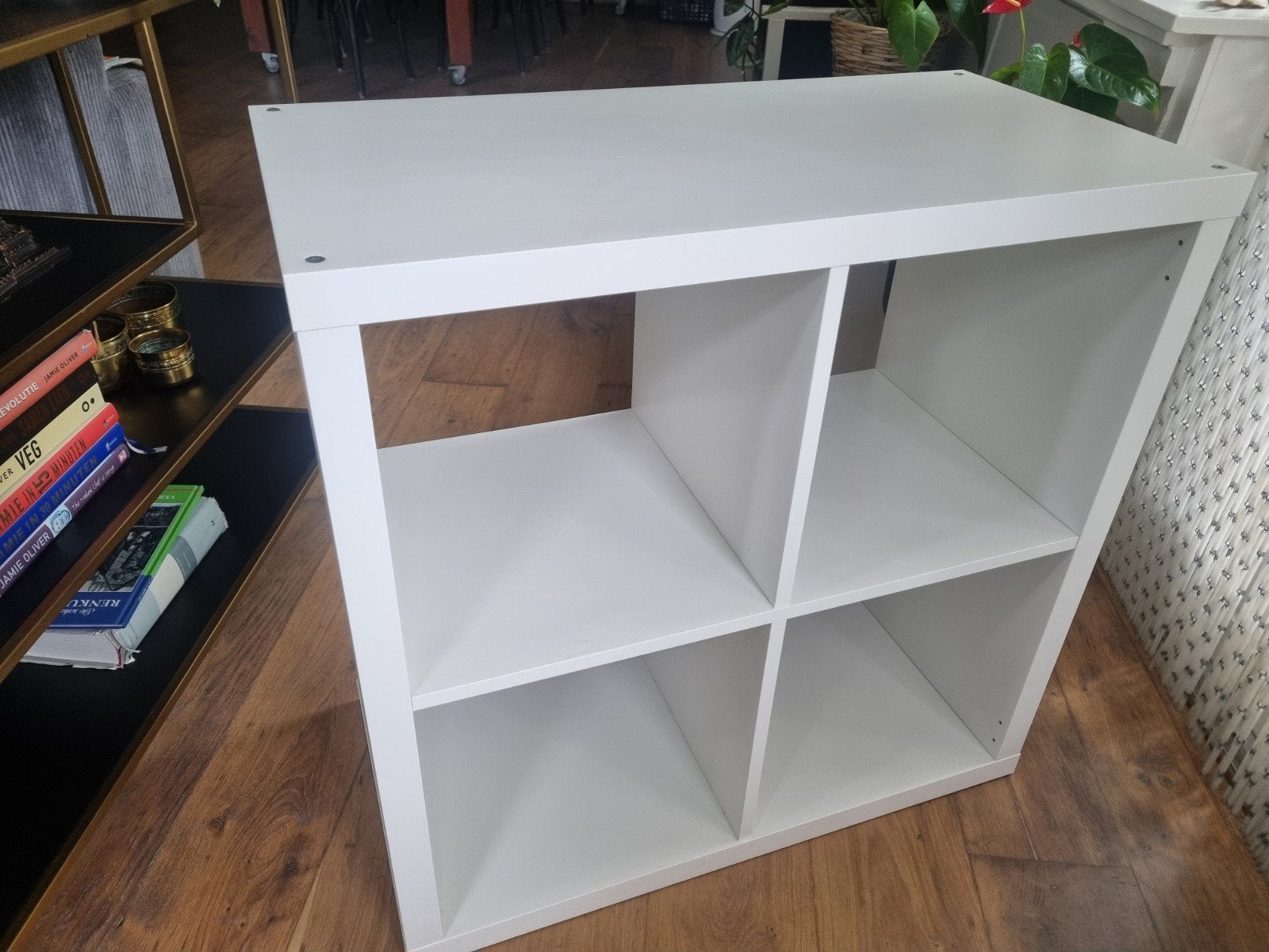 Ikea Kallax Kast 77x77 - Wit, Huis en Inrichting, Ophalen, Zo goed als nieuw