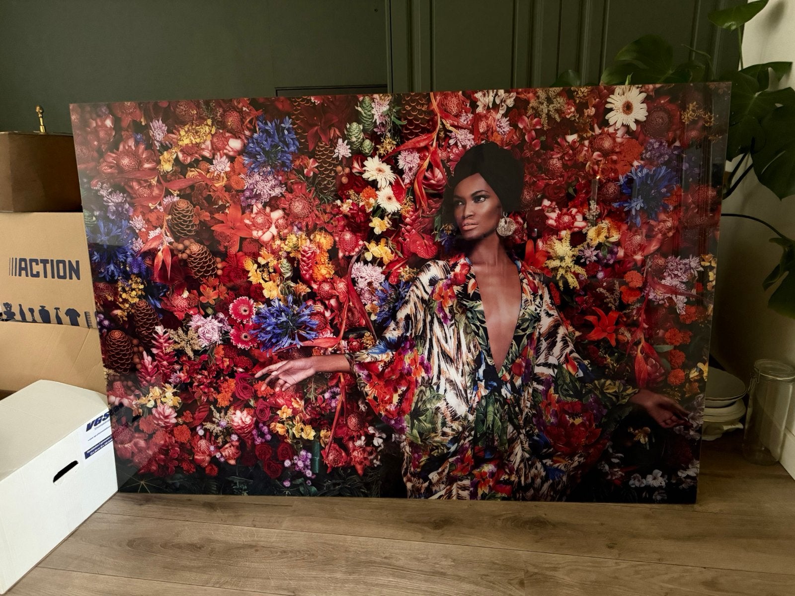 Foto limited edition 77 van 200 FLORAL WONDERLAND, Antiek en Kunst, Kunst | Schilderijen | Abstract, Ophalen