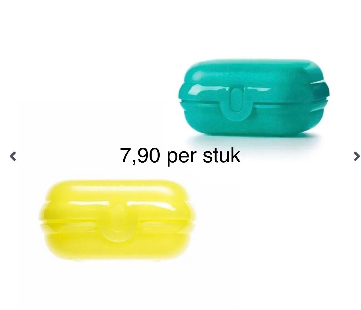 Tupperware splinternieuwe kleine clippo per stuk, Huis en Inrichting, Keuken | Tupperware, Overige kleuren, Bewaardoos, Nieuw
