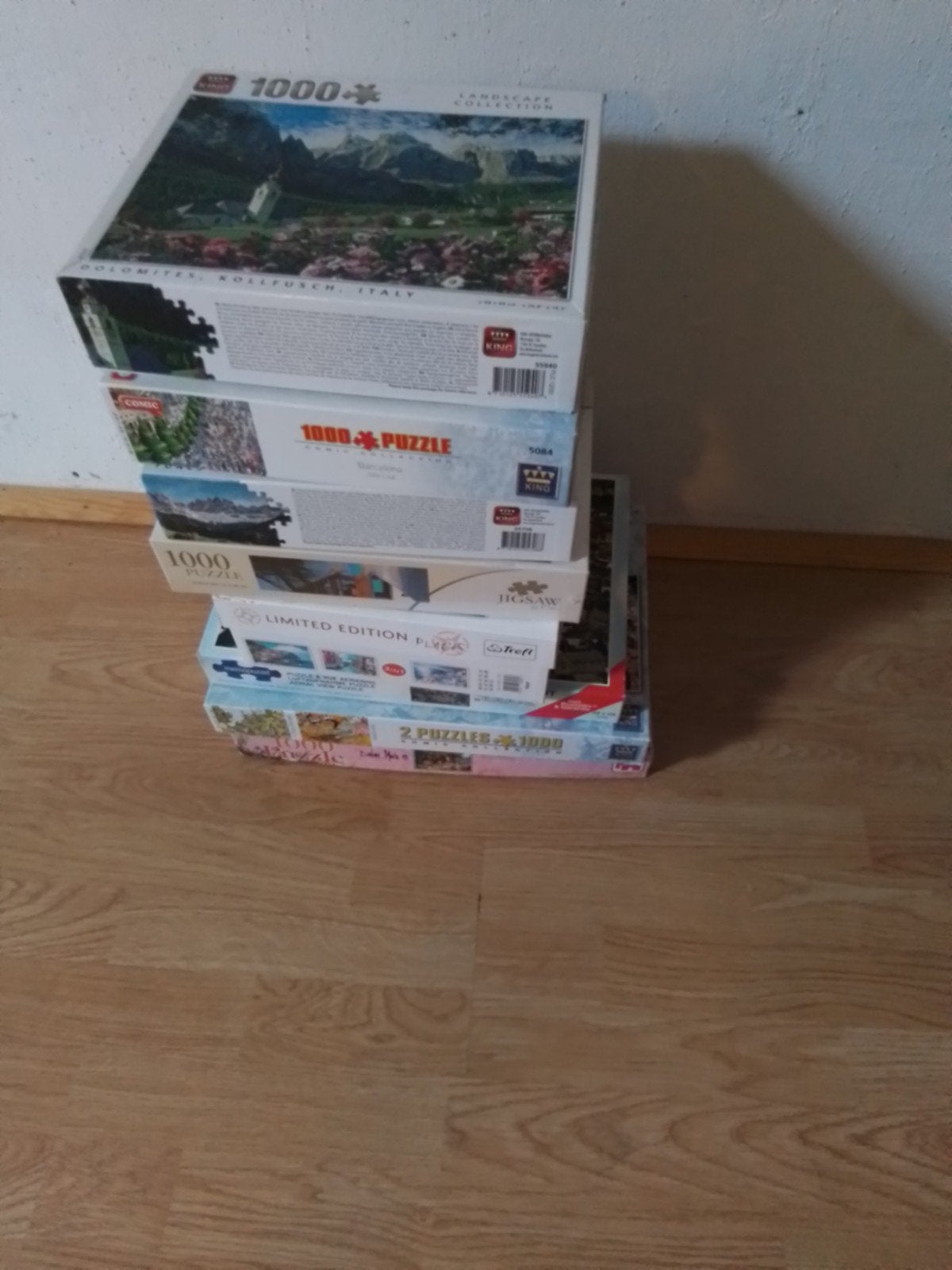 Diverse Legpuzzels - 1000 stukjes (en meer!), Ophalen of Verzenden, 500 t/m 1500 stukjes, Gebruikt, Legpuzzel