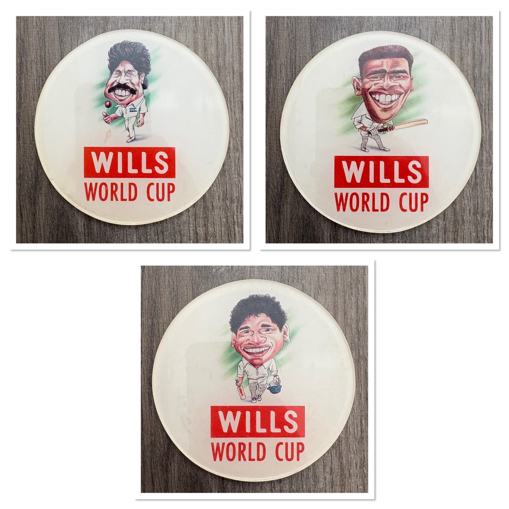 Wills World Cup OnderZetter/Onderleggers, Ophalen of Verzenden