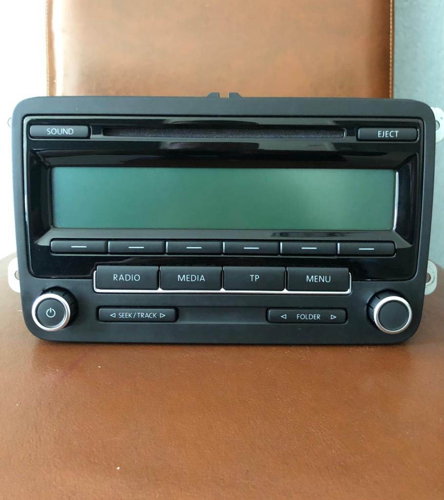 VW - Polo 2009-2014 Radio CD - 5M0035186AA, Ophalen of Verzenden, Gebruikt