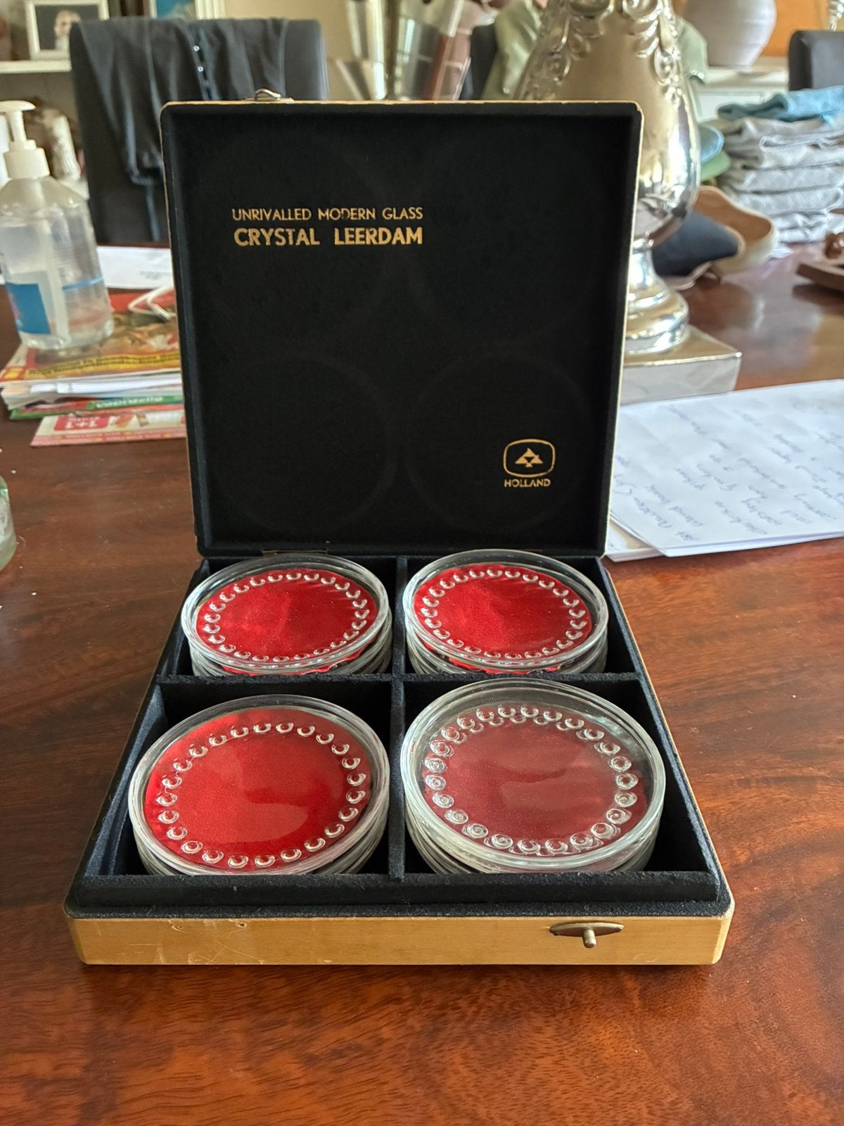 Crystal leerdam pearl vintage cassette, Ophalen, Zo goed als nieuw