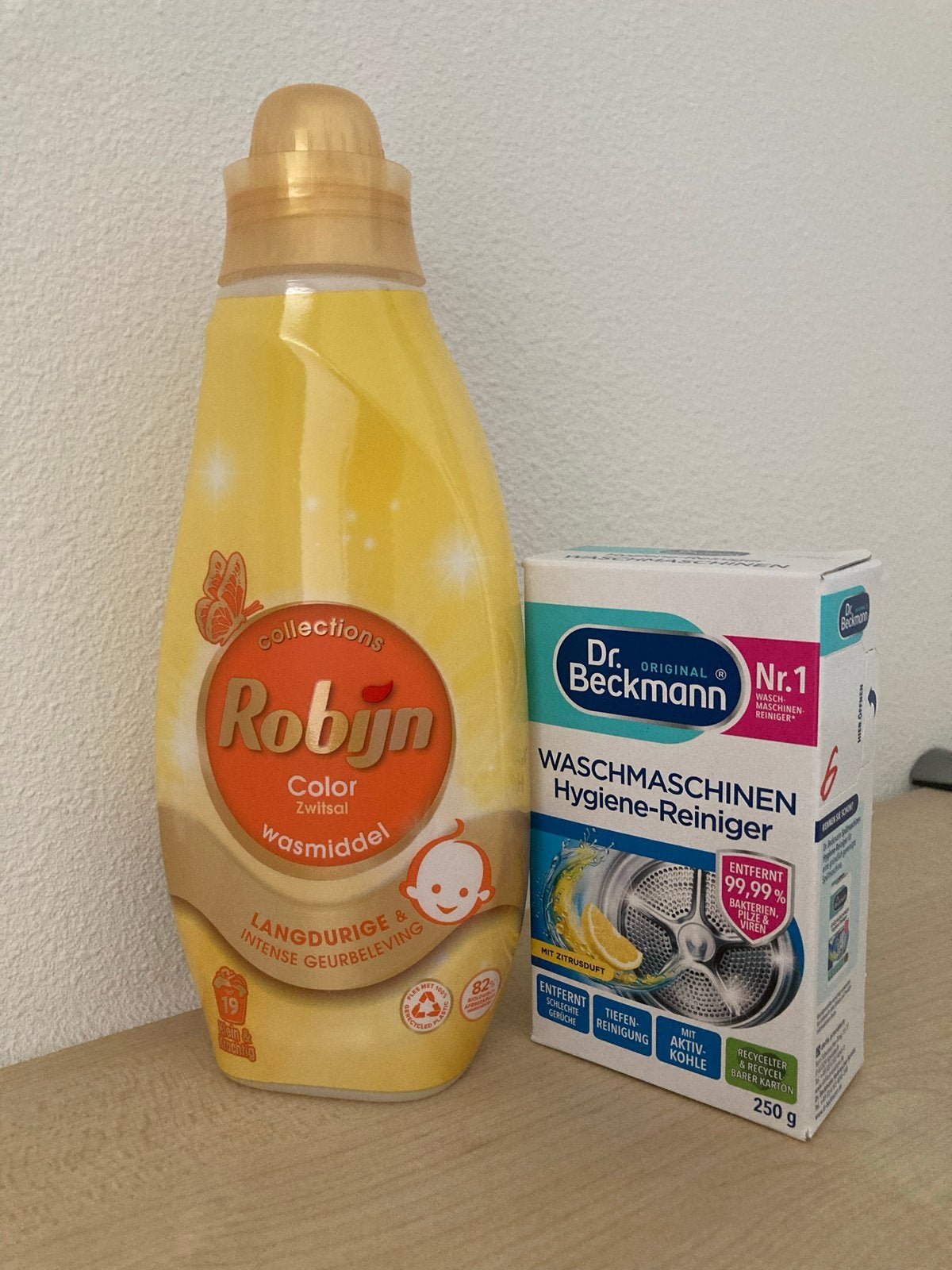 Robijn Color Zwitsal wasmiddel & Dr. Beckmann wasmachinerein, Ophalen of Verzenden, Nieuw