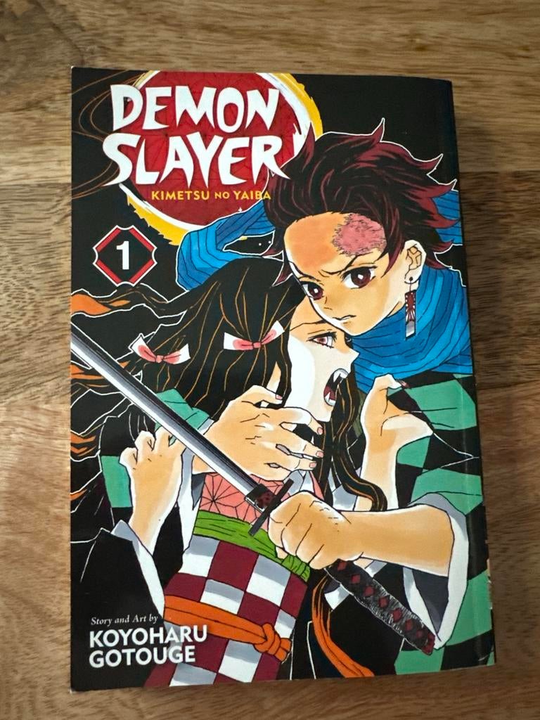 Demon Slayer Manga Deel 1, 2 en 3 - Zo goed als nieuw, Boeken, Meerdere stripboeken, Ophalen, Zo goed als nieuw