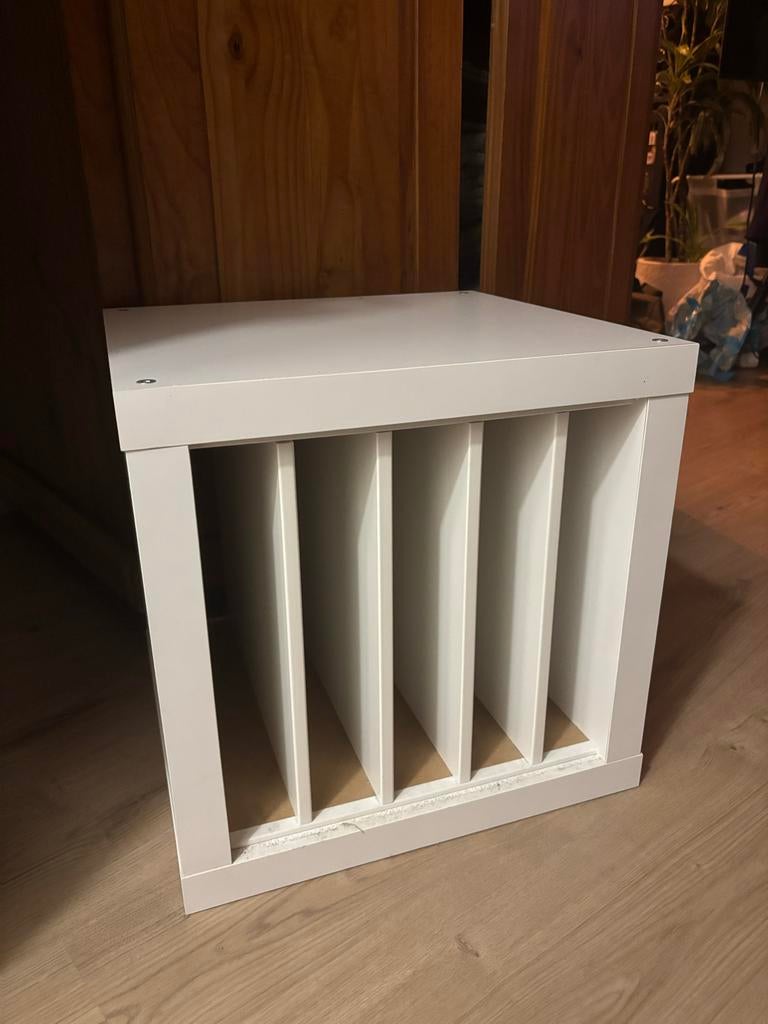 Ikea platenkastje - Ideaal voor vinylplaten, Ophalen, Gebruikt