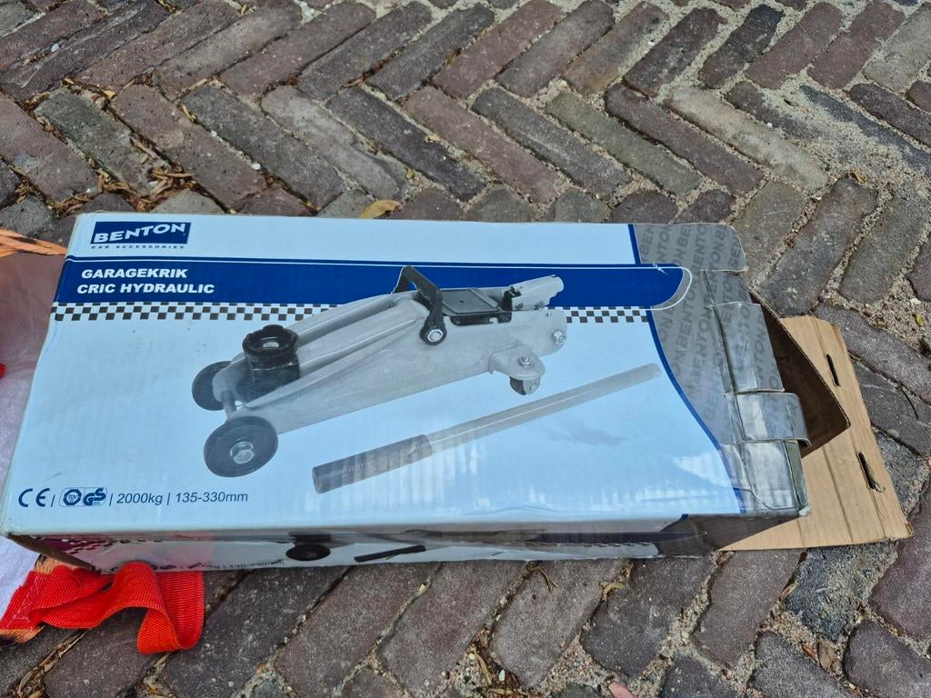 Benson Hydraulische krik 2000 kg, Ophalen of Verzenden, Hydraulisch, Garagekrik