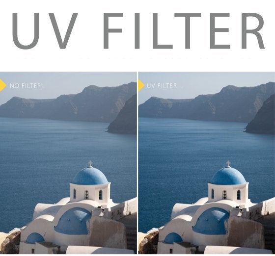 UV filter 52 mm oa Canon Nikon Sony Pentax enz uvfilter 52mm, Inclusief opbergcase, Ophalen of Verzenden, 50 tot 60 mm, Nieuw