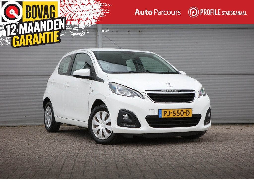 Peugeot 108 1.0 e-VTi Blue Lion (bj 2017), Auto's, Voorwielaandrijving, Gebruikt, Euro 6, 4 stoelen