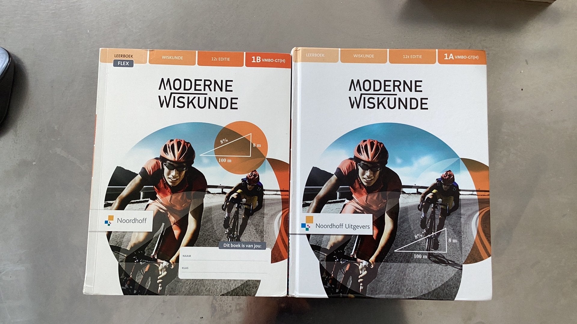 Moderne wiskunde 12e editie vmbo-gt(h) 1Aen 1B, Boeken, Ophalen of Verzenden, Zo goed als nieuw, VMBO, Lenshoek