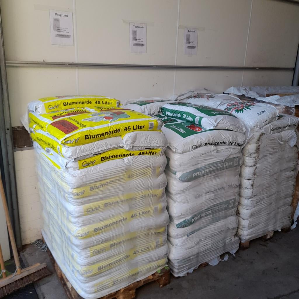 Tuinaarde, potgrond, tuinturf, houtsnipper /boomschors ACTIE, Ophalen, Potgrond