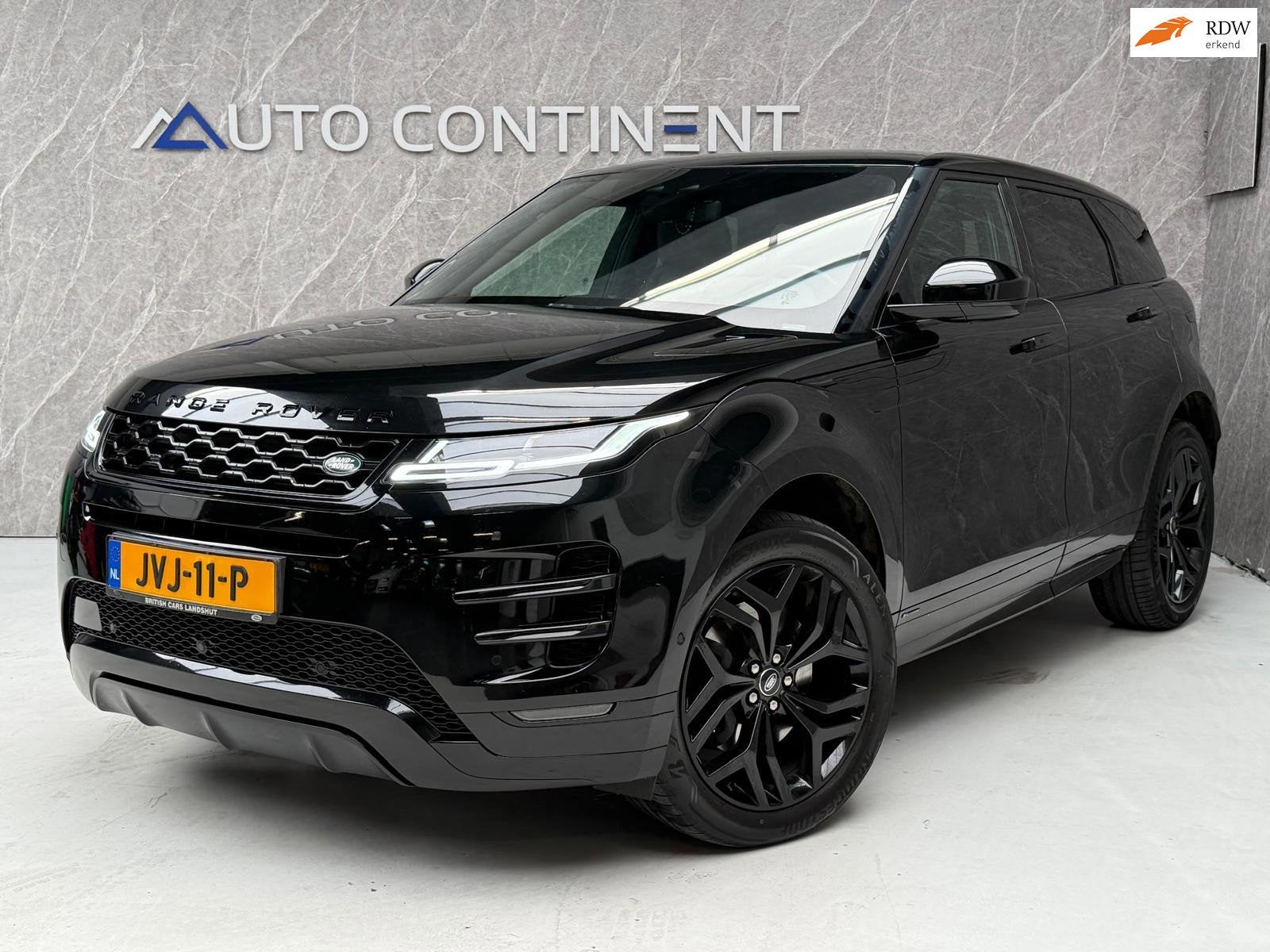 Land Rover Range Rover Evoque 2.0 P200 AWD HSE / Dealer Onde, Auto's, Land Rover, 1800 kg, 4 cilinders, Zwart, Leder