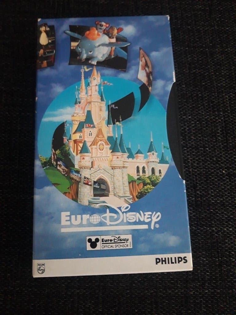 Vintage Euro Disney VHS band, Ophalen of Verzenden, Mickey Mouse, Gebruikt, Overige typen