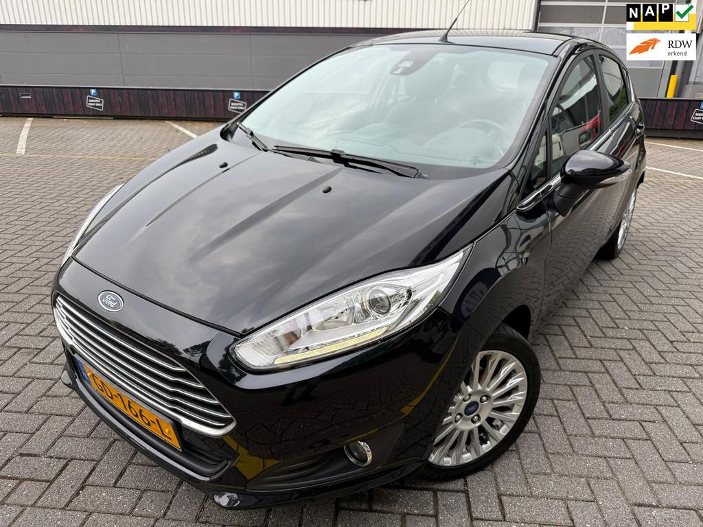 Ford Fiesta 1.0 EcoBoost Titanium*CRUISE*NAVI*PARK SENSOREN*, Voorwielaandrijving, Euro 5, 101 pk, Origineel Nederlands