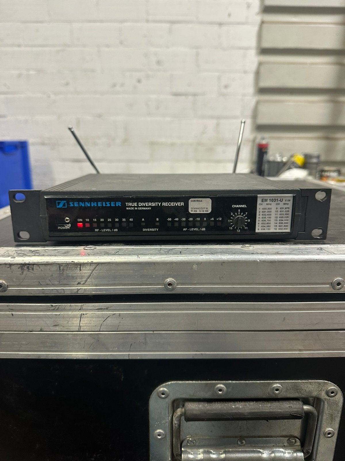 Sennheiser EM1031U ontvanger, Muziek en Instrumenten, Gebruikt, Overige typen, Ophalen of Verzenden, Sennheiser