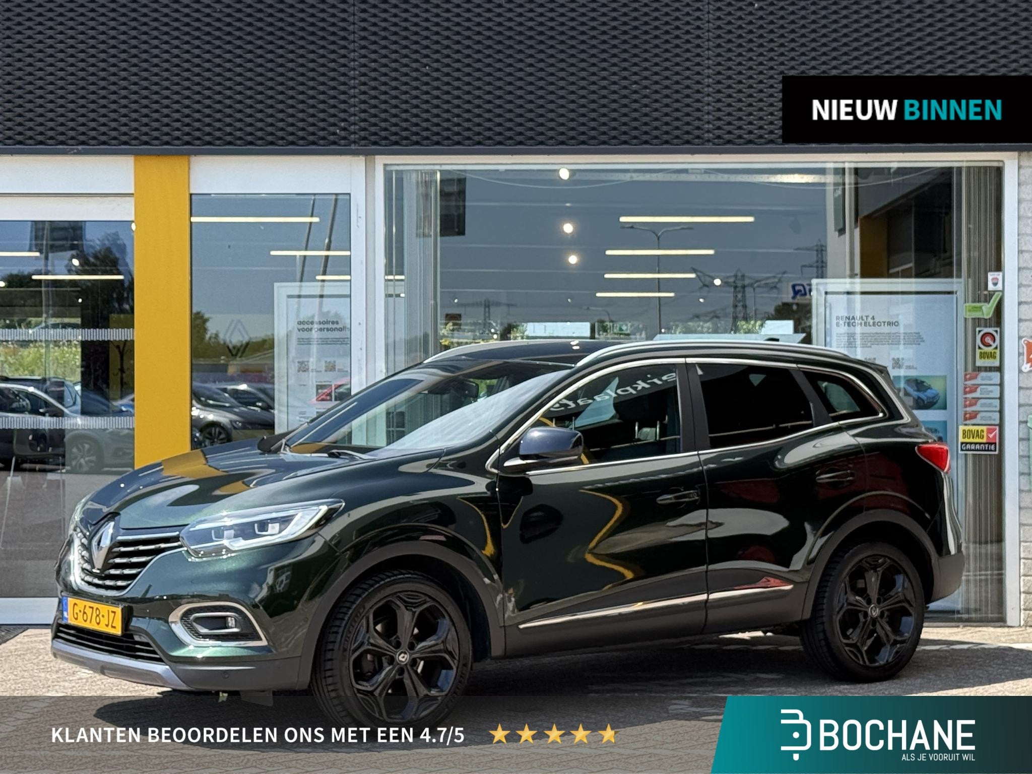 Renault Kadjar 1.3 TCe Black Edition | NAP | Navigatie | Sto, Auto's, Kadjar, Gebruikt, Euro 6, 4 cilinders