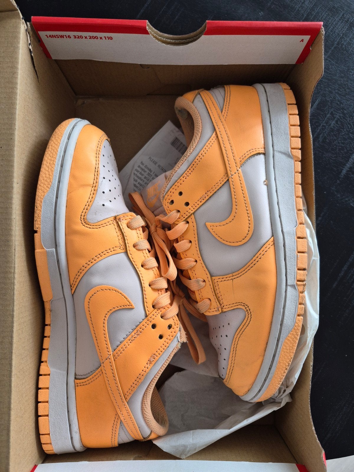 Nike dunk low maat 39, Ophalen of Verzenden, Sneakers of Gympen, Gedragen, Nike dunk low