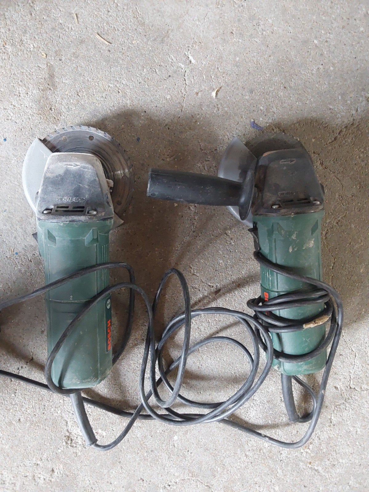Bosch PWS 550 Haakse Slijpmachine - Gebruikt, Doe-het-zelf en Verbouw, Ophalen, Gebruikt, Minder dan 700 watt, Haakse handslijpmachine