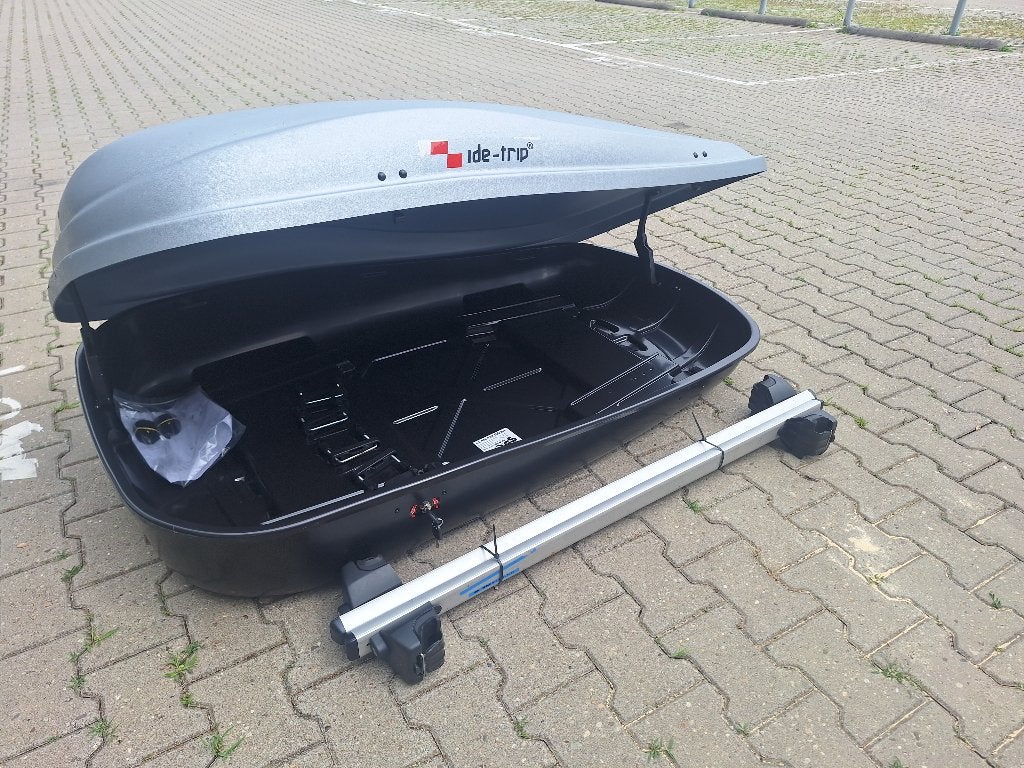 Dakkoffer + dakdragers voor skoda, Auto diversen, Dakkoffers, Ophalen, Gebruikt