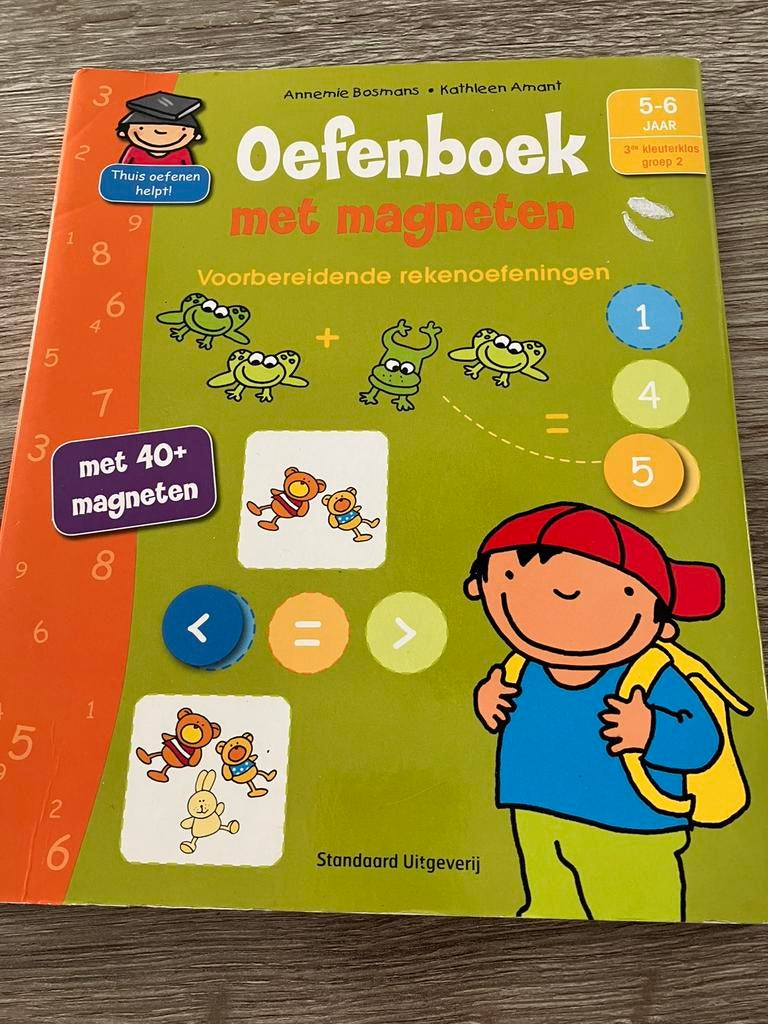 Oefenboek met magneten, Kinderen en Baby's, Speelgoed | Educatief en Creatief, Ophalen of Verzenden, Zo goed als nieuw, Rekenen