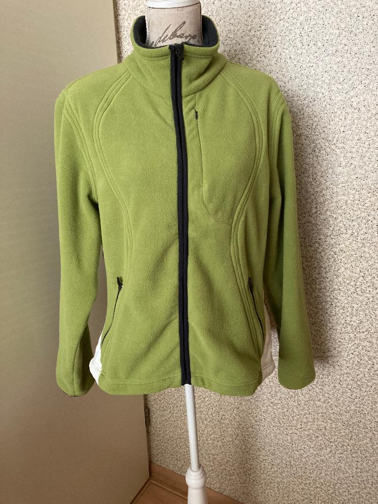 Groen / wit outdoor fleece vest mt L / FALCON, Falcon, Maat 42/44 (L), Ophalen of Verzenden, Zo goed als nieuw