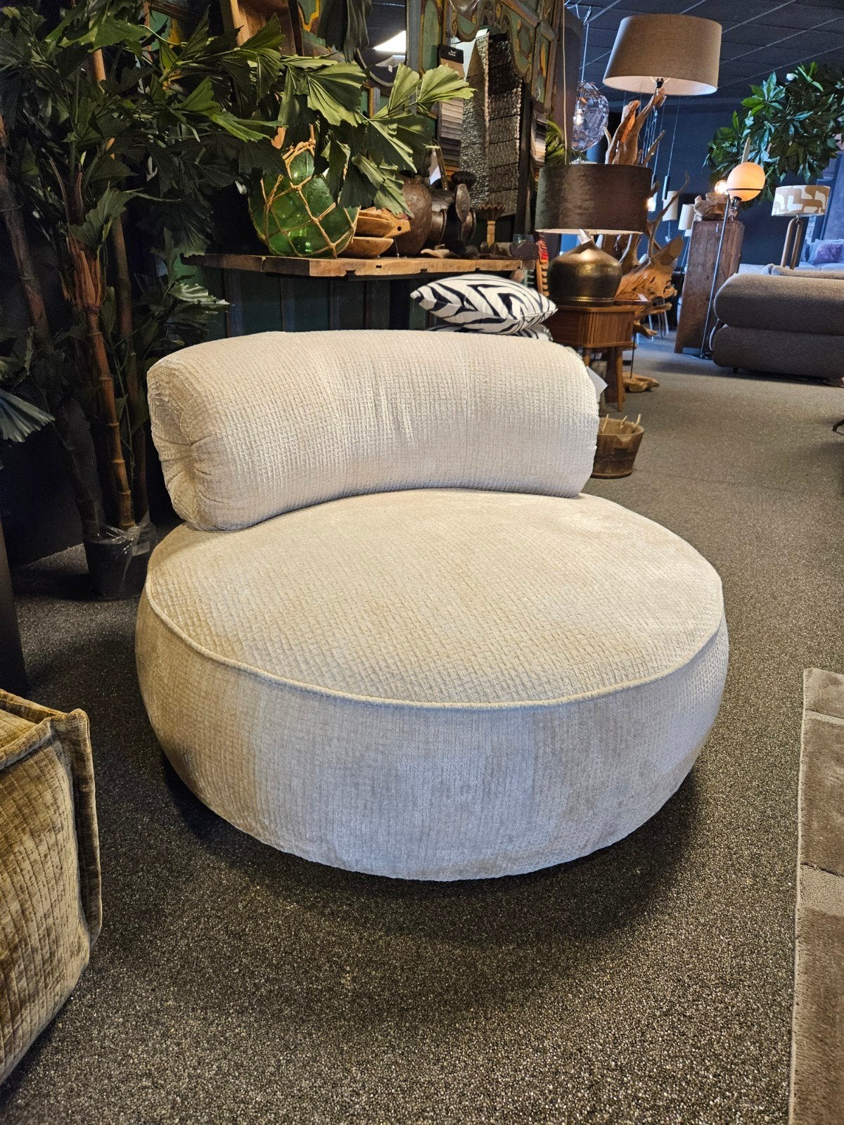 Draaifauteuil TILBURY dutchbone opruiming, Huis en Inrichting, Verzenden, Nieuw, Stof