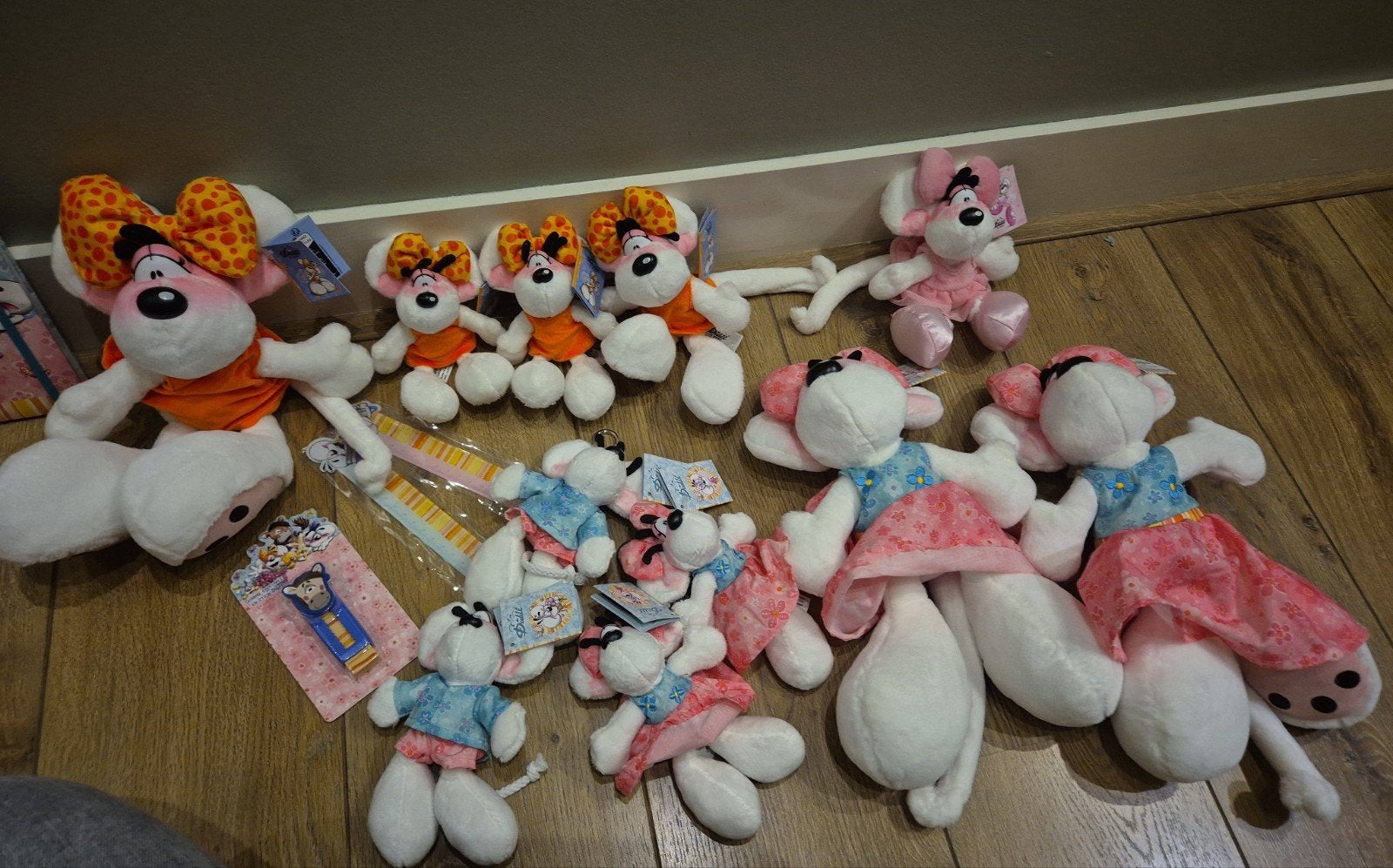 Diddl knuffels te koop - Nieuw met kaartjes, Ophalen of Verzenden, Verschillende figuren, Nieuw, Knuffel