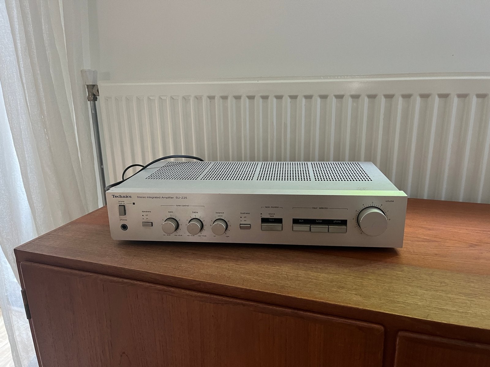Technics SU-Z25 stereo versterker, Gebruikt, Ophalen, Overige merken, Minder dan 60 watt