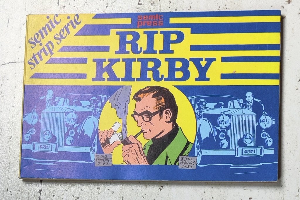 Rip Kirby Semic Strip serie 1974 In prima staat, Boeken, Eén stripboek, Ophalen of Verzenden, Zo goed als nieuw