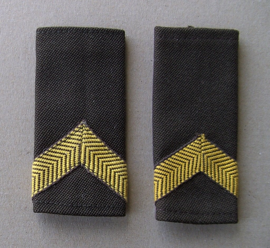 rangen overhemd DT-63  Korporaal, Ophalen of Verzenden, Landmacht, Nederland, Embleem of Badge