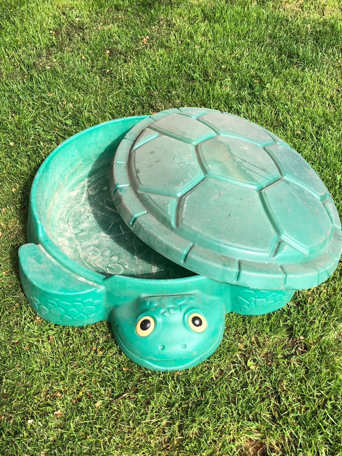 Zandbak schildpad, Kinderen en Baby's, Speelgoed | Buiten | Zandbakken, Ophalen, Gebruikt