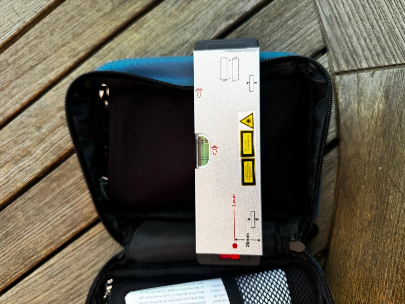 Powerfix Profi Laser Waterpas met Statief en Hoes, Verzenden, Zo goed als nieuw, Licht
