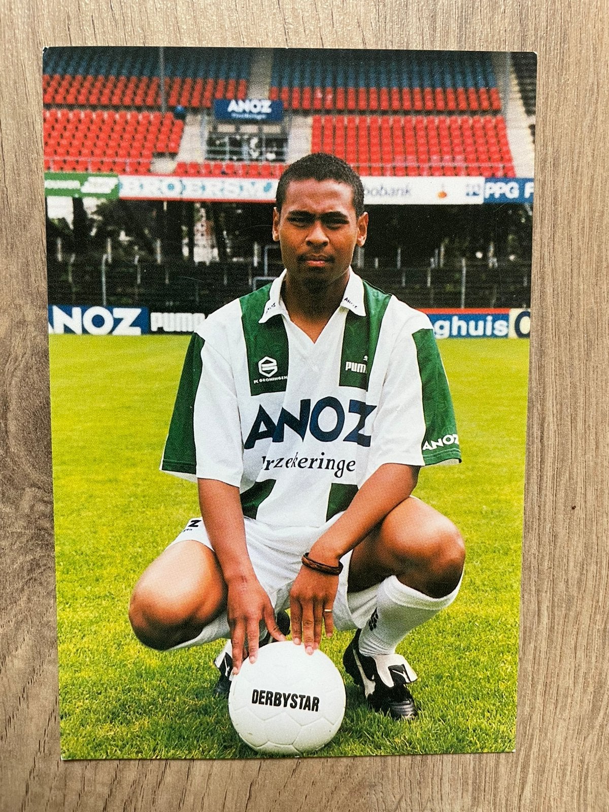 Fotokaart Wattimury (FC Groningen) ., Ophalen of Verzenden, Nieuw, Overige binnenlandse clubs, Spelerskaart