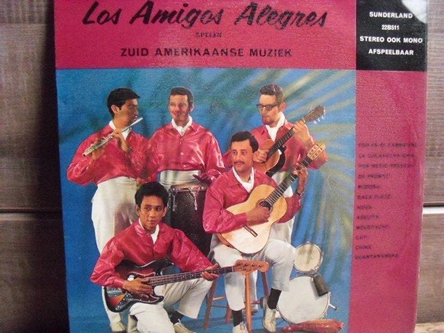 Los Amigos Alegrez LP, LP, Gebruikt, 12 inch, Inclusief binnenhoes