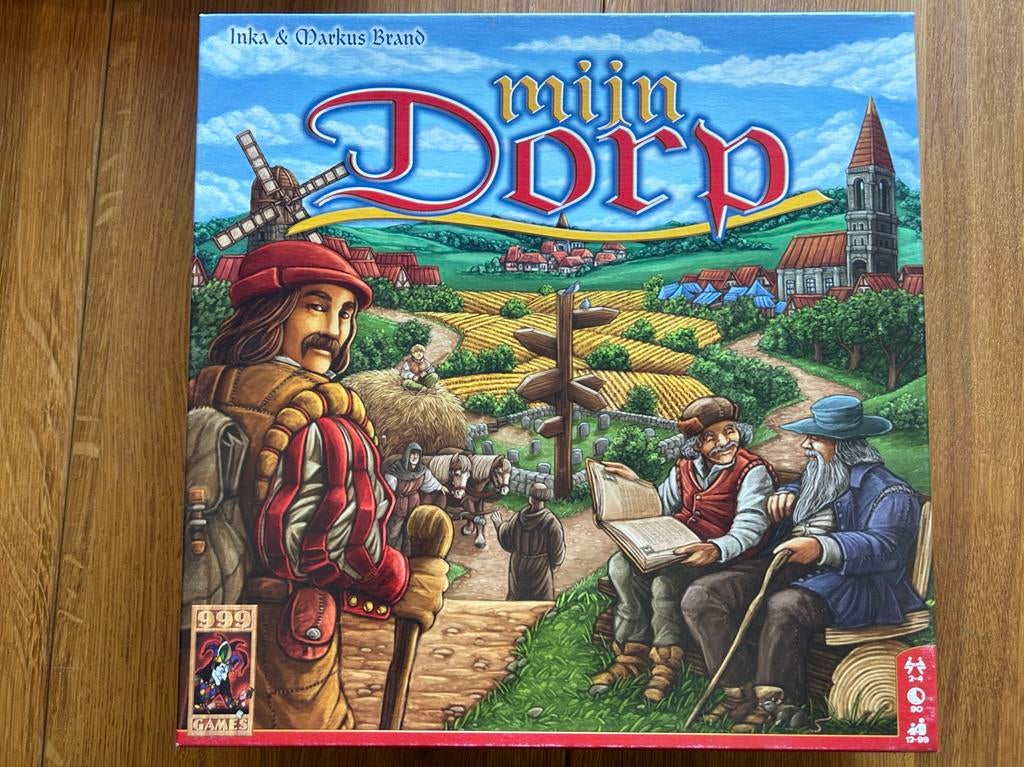 Mijn dorp bordspel, Hobby en Vrije tijd, Gezelschapsspellen | Bordspellen, Ophalen of Verzenden, Zo goed als nieuw