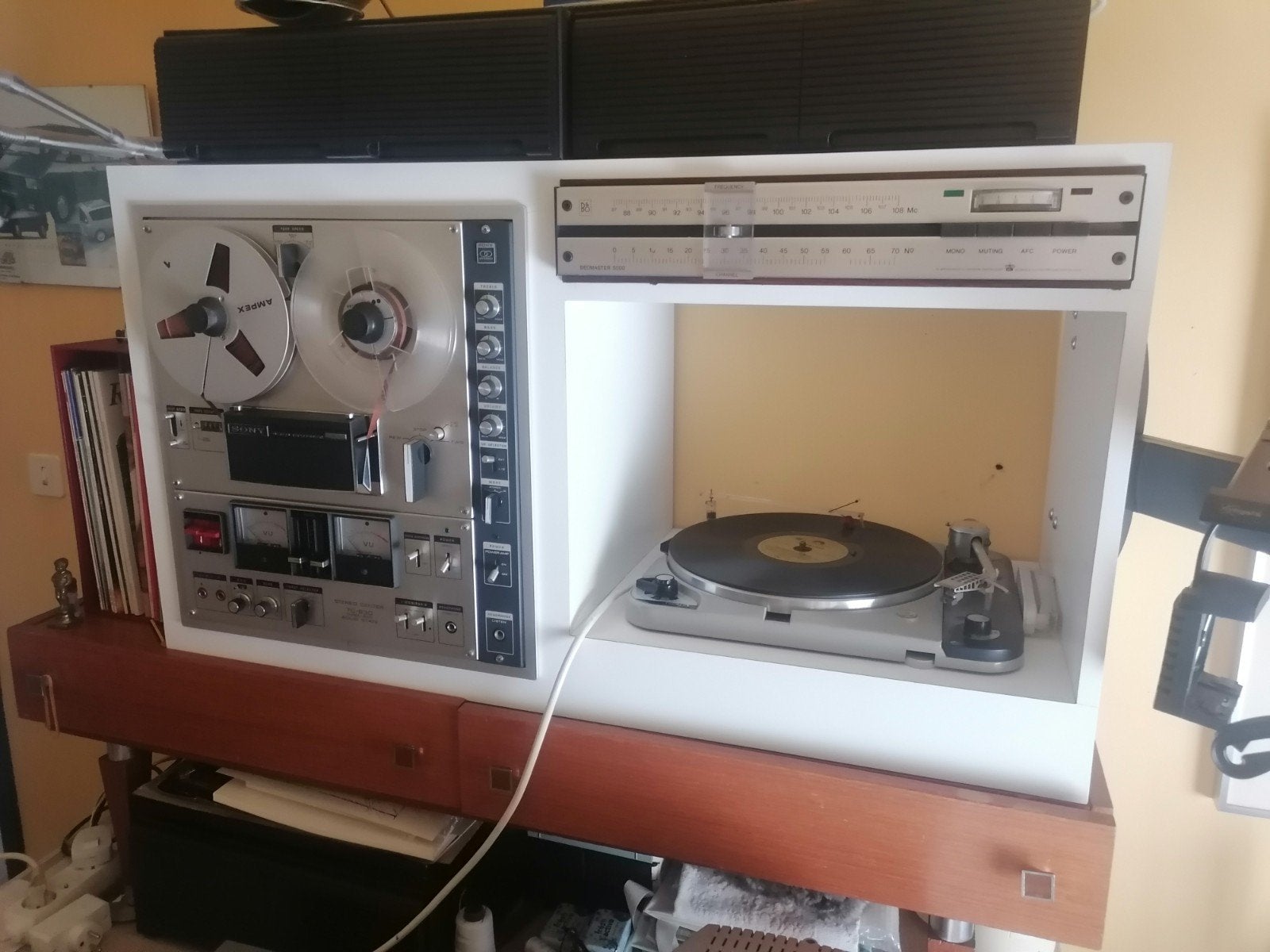 Retro inbouw muziekinstallatie B&O/Sony/Thorens, Ophalen, Thorens, Pitch-regelaar, Zo goed als nieuw