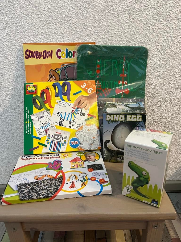 Creatief speelgoedpakket: Knutselen, bouwen en ontdekken, Ophalen of Verzenden, Nieuw, Knutselen