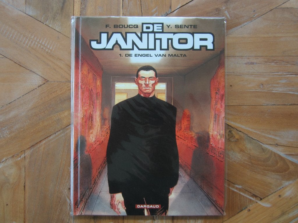 De Janitor, HC deel 1, Boucq/Sente, spanning, Boeken, Eén stripboek, Ophalen of Verzenden, Zo goed als nieuw