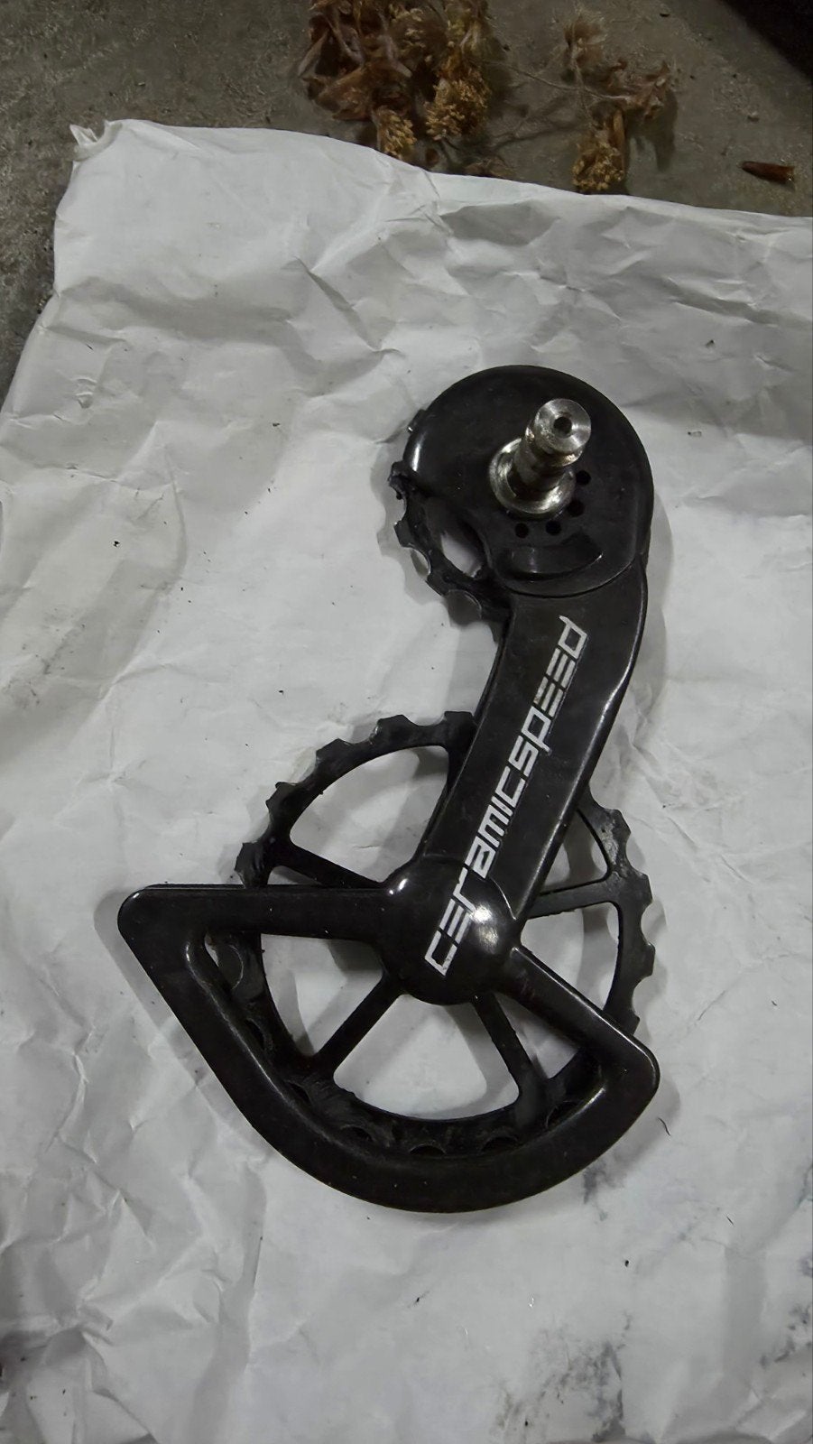 Ceramicspeed OSPW Shimano Ultegra 12-speed R8100, Fietsen en Brommers, Fietsonderdelen, Ophalen, Gebruikt, Ceramicspeed, Derailleur of Ketting